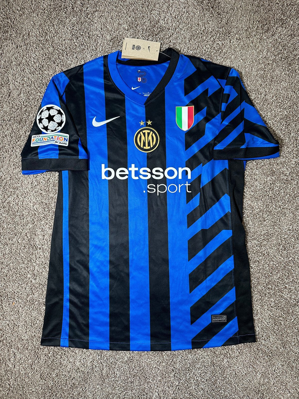 Inter Milan Lautaro Martinez #10 2024/25 Home Blue Soccer Jersey Men