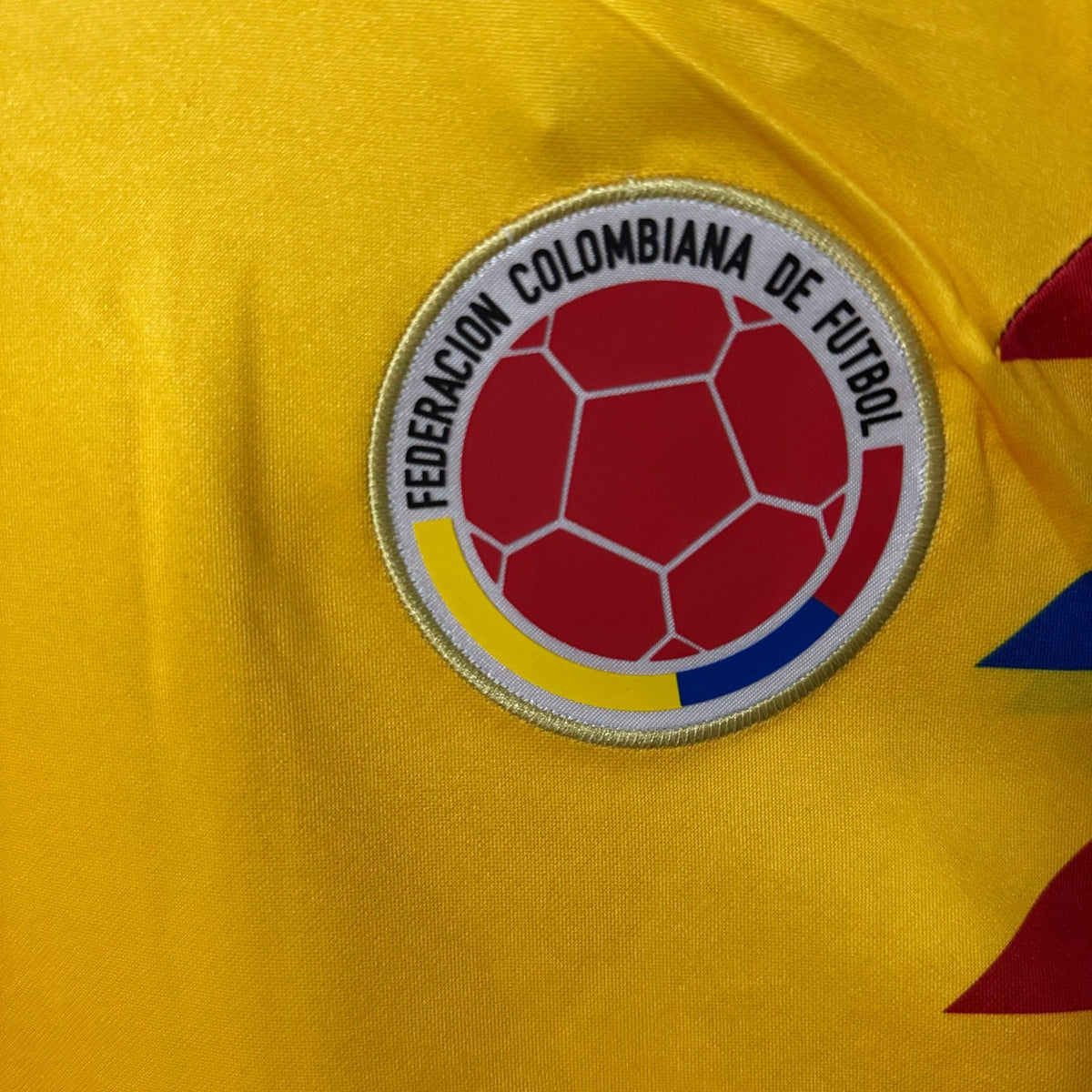 Colombia 1990 World Cup Home Retro Soccer Jersey – #10