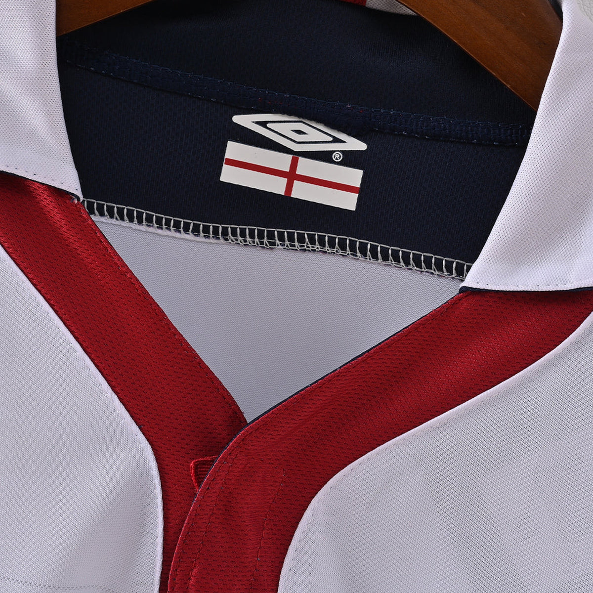 England 2004 Home Retro Soccer Jersey
