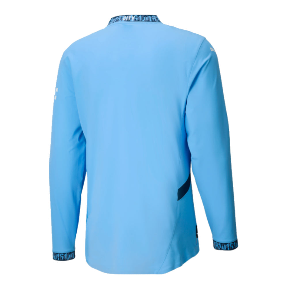 2024/25 Man City player Long Sleeve Home Shirt