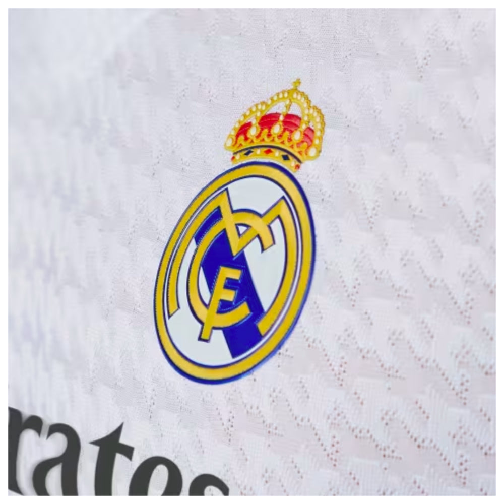 2024/25 Real Madrid player Long Sleeve Home Shirt