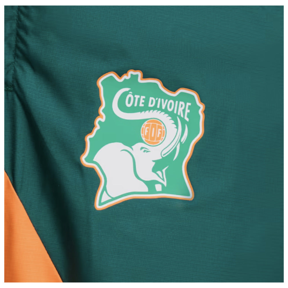 2024-2025 Ivory Coast Prematch Woven Pant (Dark Myrtle)