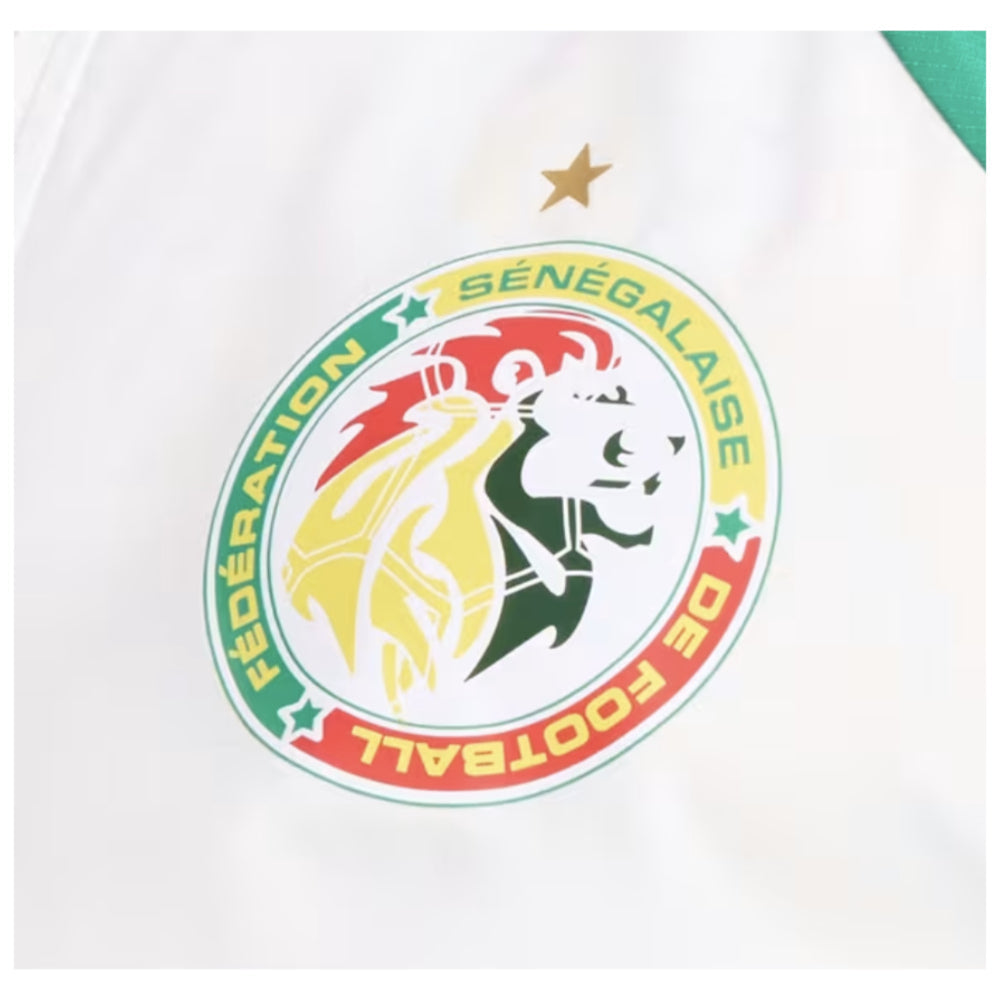 2024-2025 Senegal Prematch Woven Jacket (White)
