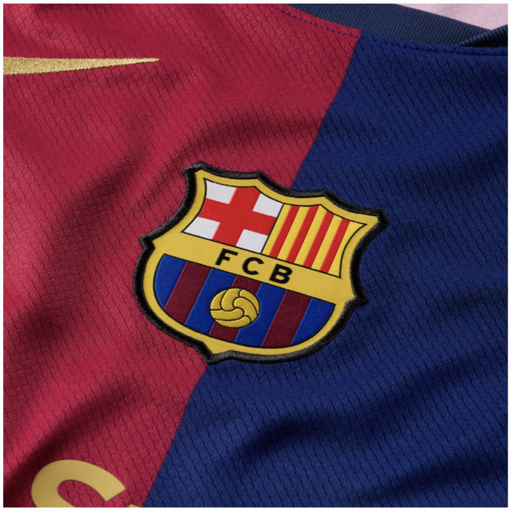 2024-2025 Barcelona Long Sleeve Home Shirt