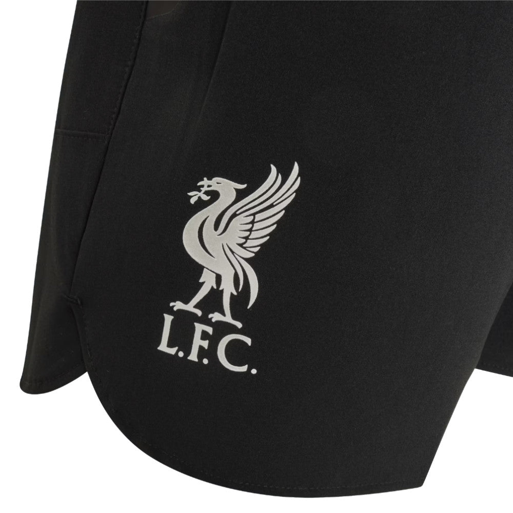 2026-2027 Liverpool Tiro Travel Shorts (Black) - Kids