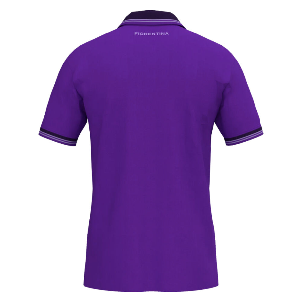 2026-2027 Fiorentina Short Sleeve Polo Shirt (Purple)