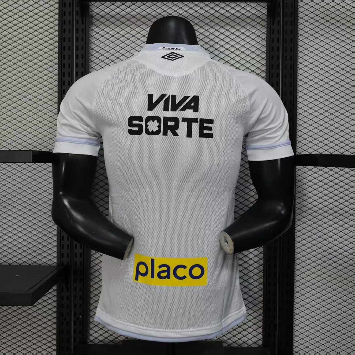 Santos 2025/26 Home Soccer Jersey – Player Edition