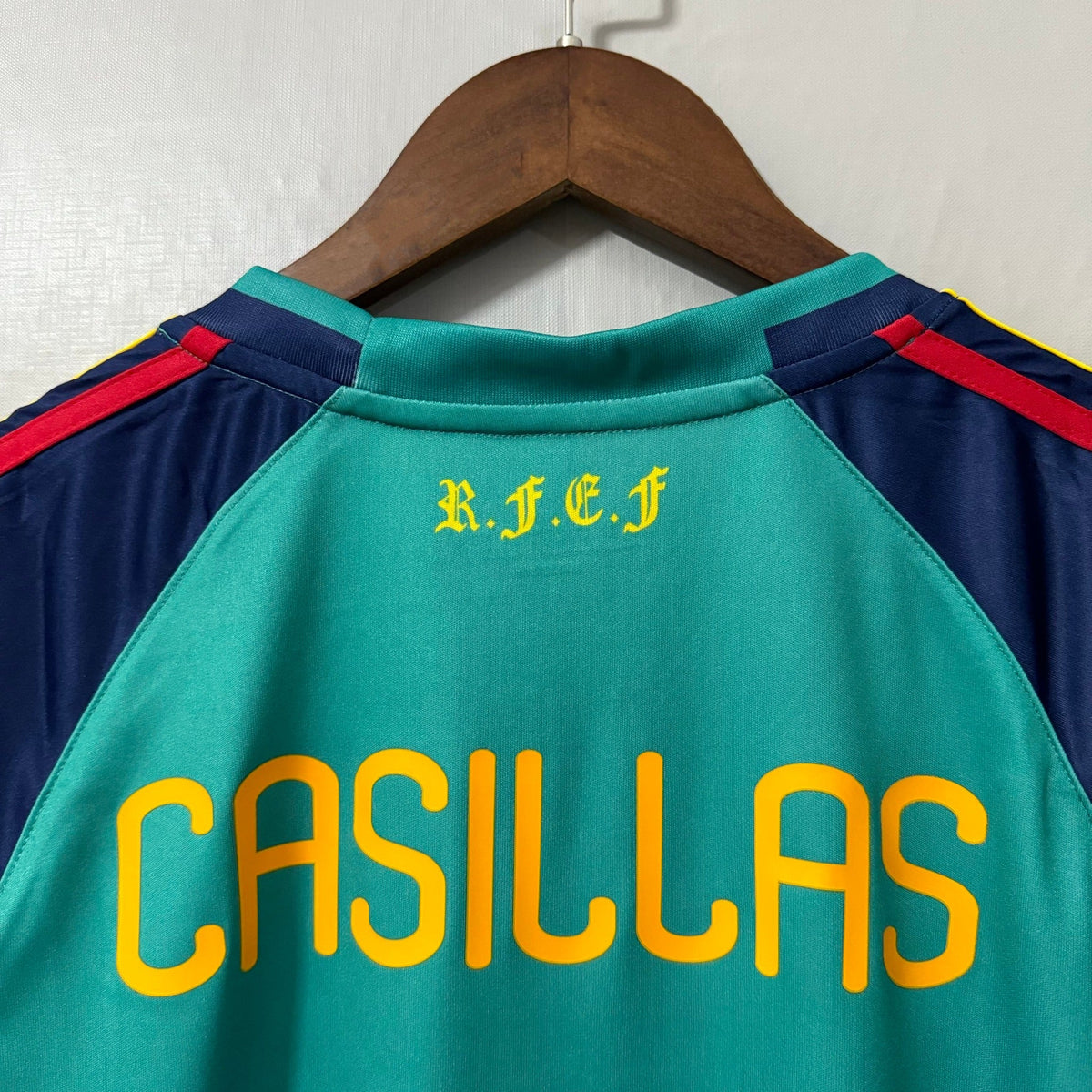 Spain 2010 World Cup Goalkeeper Retro Soccer Jersey (Home)
