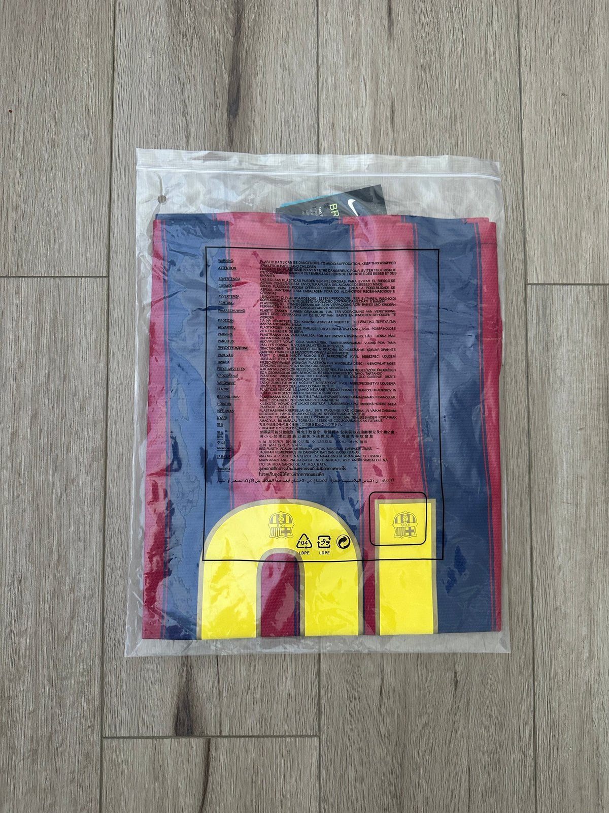 Barcelona Messi #10 2009/10 Home Soccer Jersey Men Size