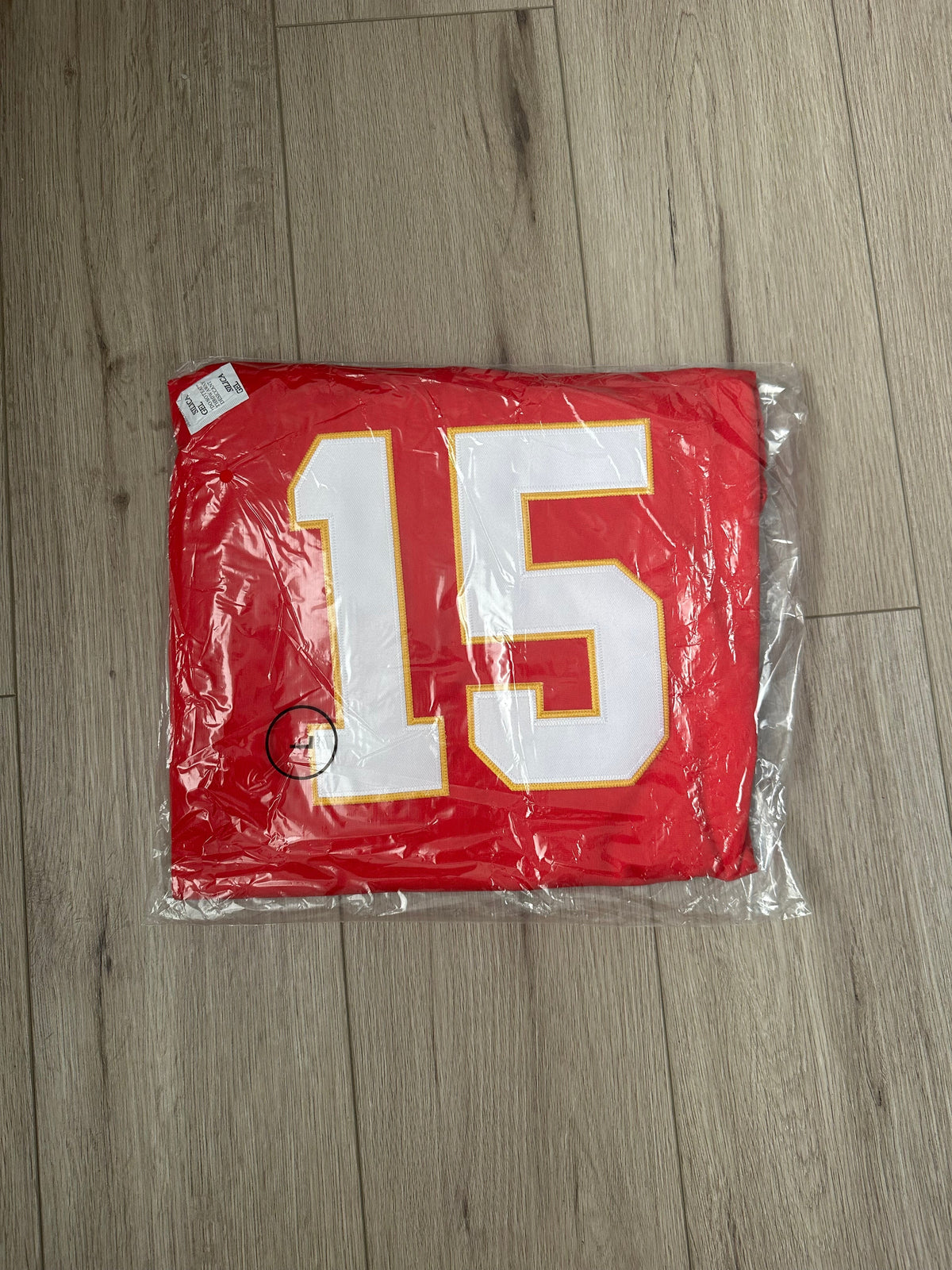 Kansas City Patrick Mahomes #15 Red American Football Jersey Plus Size Men