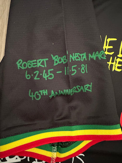 Ajax Bob Marley Special Edition Black Soccer Jersey Men