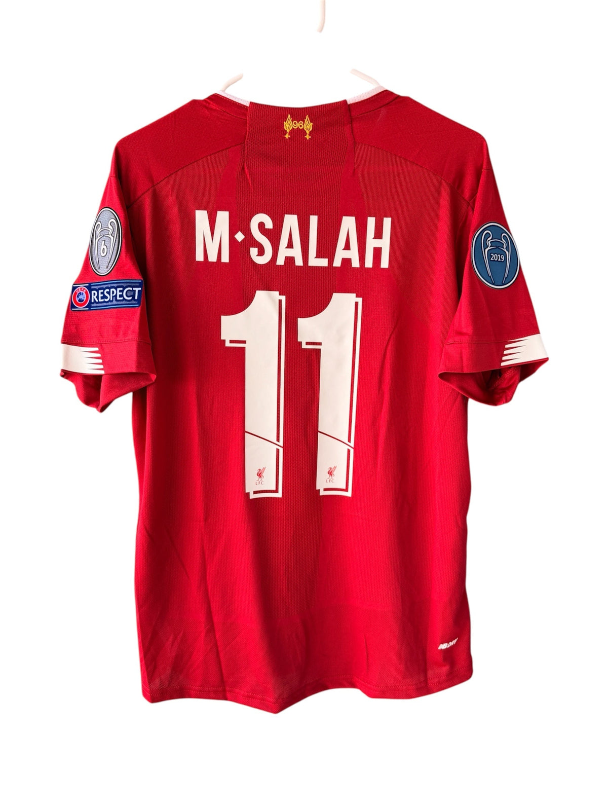 Liverpool Soccer Jersey 2019 Home Red – Mohamed Salah – Men’s