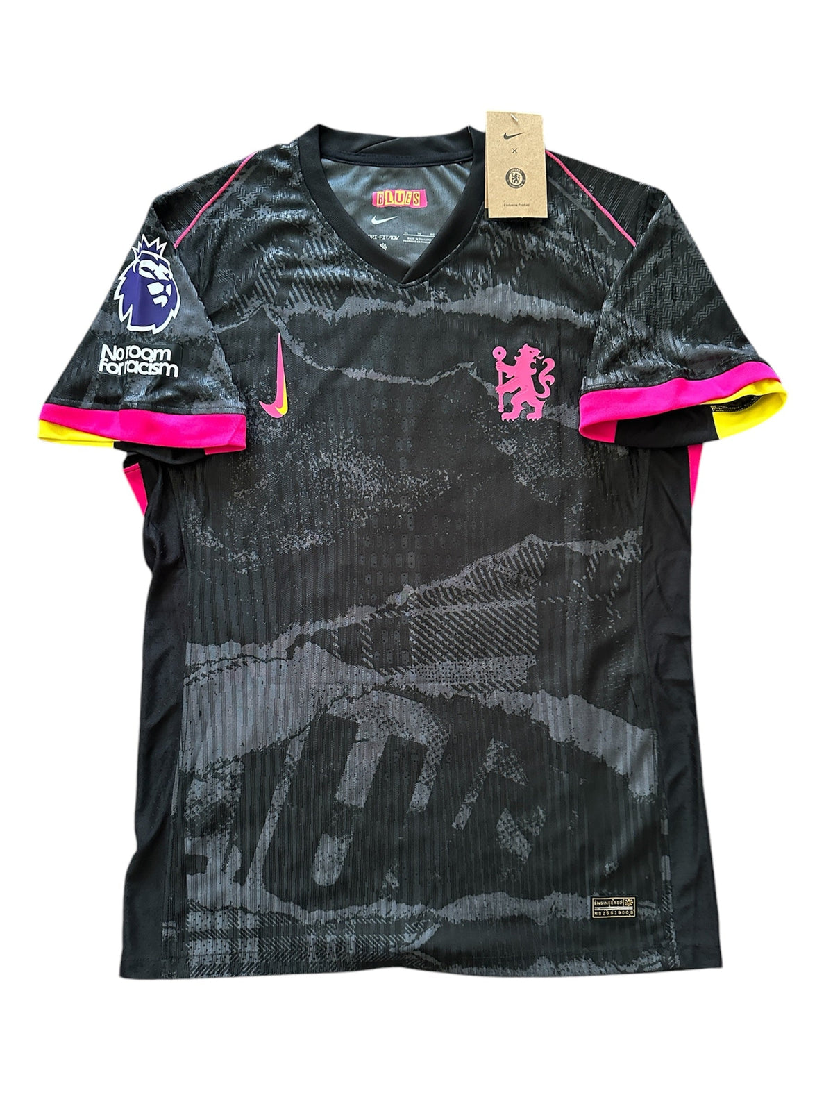 Chelsea Cole Palmer 2024/25 Soccer Jersey Black Men size Player Version