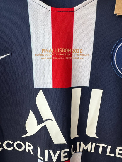 PSG Neymar #10 Final 2020 Home Blue Soccer Jersey Men Size