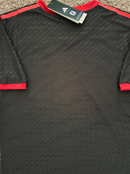Japan Dragon Ball Z Goku Frieza Black Anime Soccer Jersey Player Version Men Size