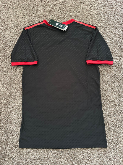 Japan Dragon Ball Z Goku Frieza Black Anime Soccer Jersey Player Version Men Size