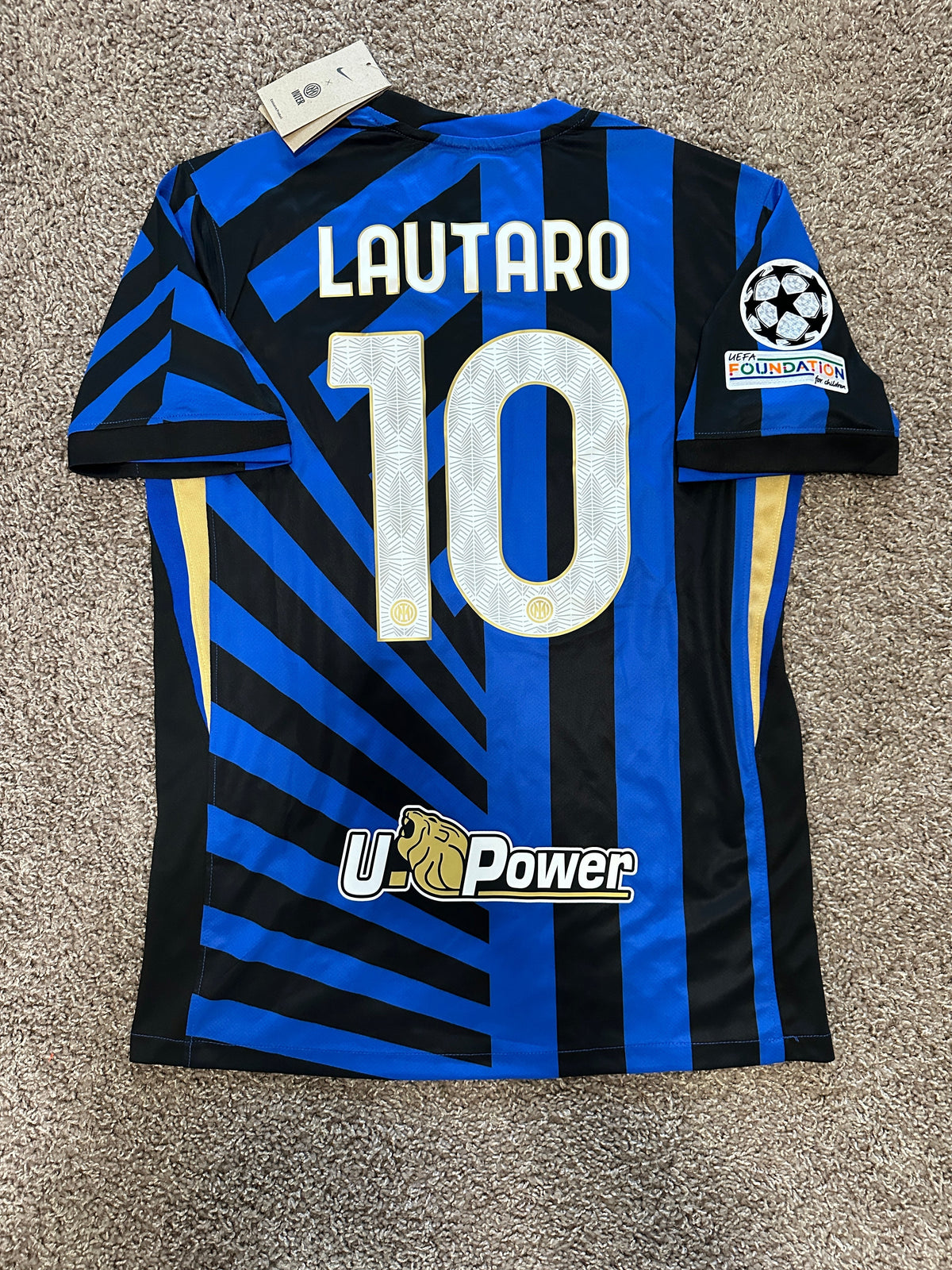 Inter Milan Lautaro Martinez #10 2024/25 Home Blue Soccer Jersey Men