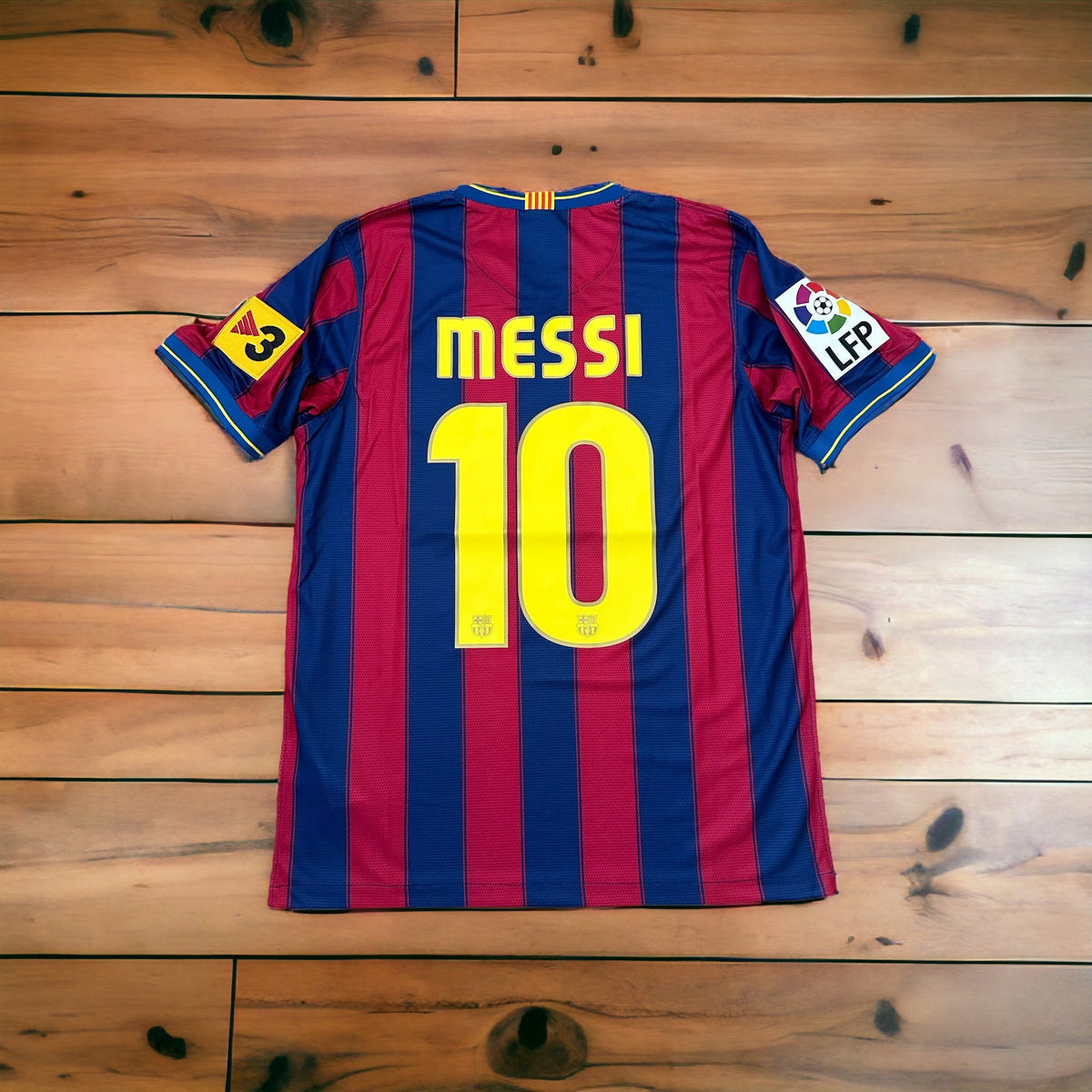 Barcelona Messi #10 2009/10 Home Soccer Jersey Men Size