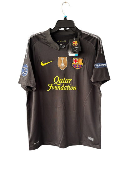 Barcelona Retro Jersey 2011/12 Away Black UCL – Lionel Messi #10 – Men’s