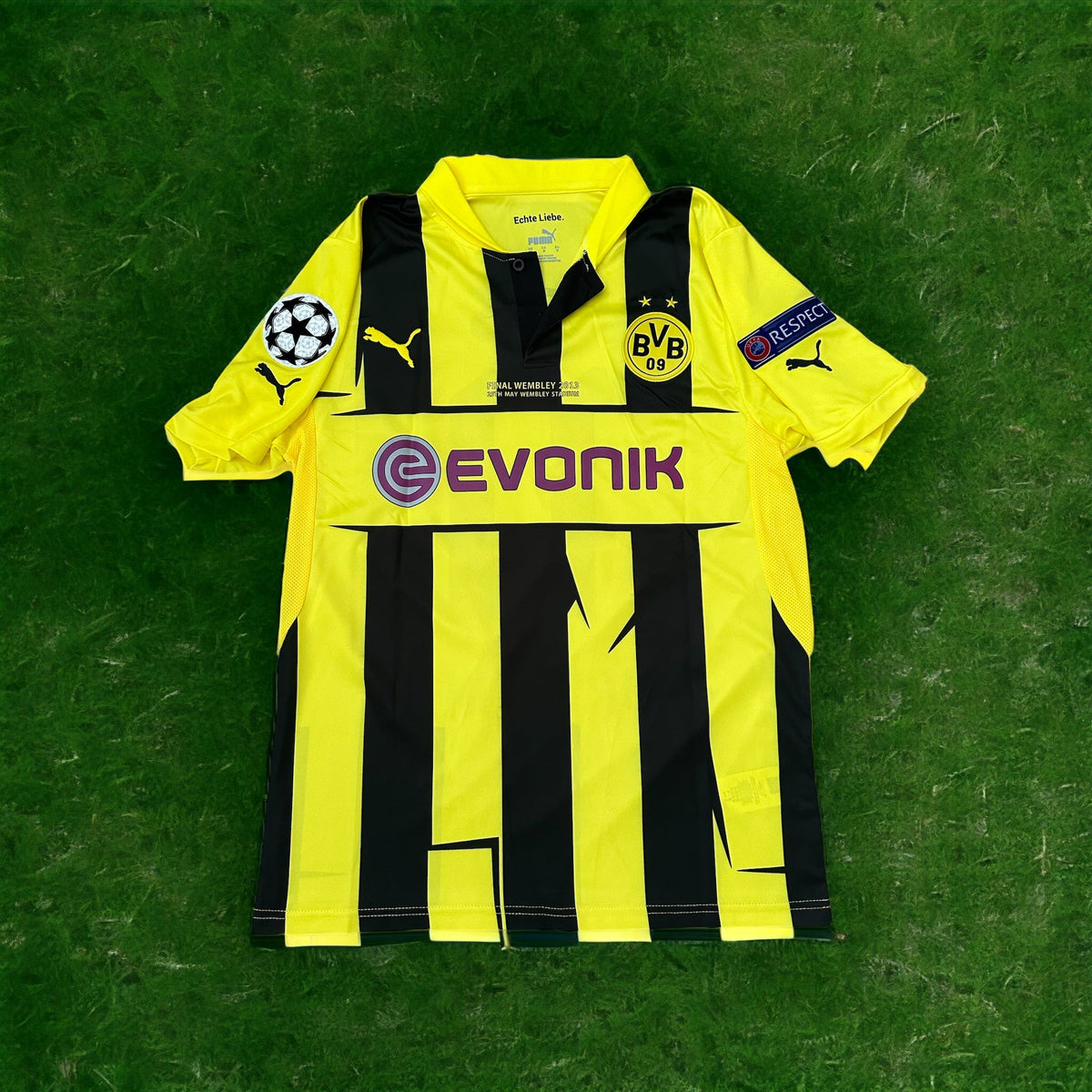 Borussia Dortmund Marco Reus #11 2011/12 Yellow Retro Soccer Jersey Men