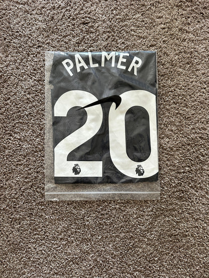 Chelsea Cole Palmer 2024/25 Soccer Jersey Black Men size Player Version