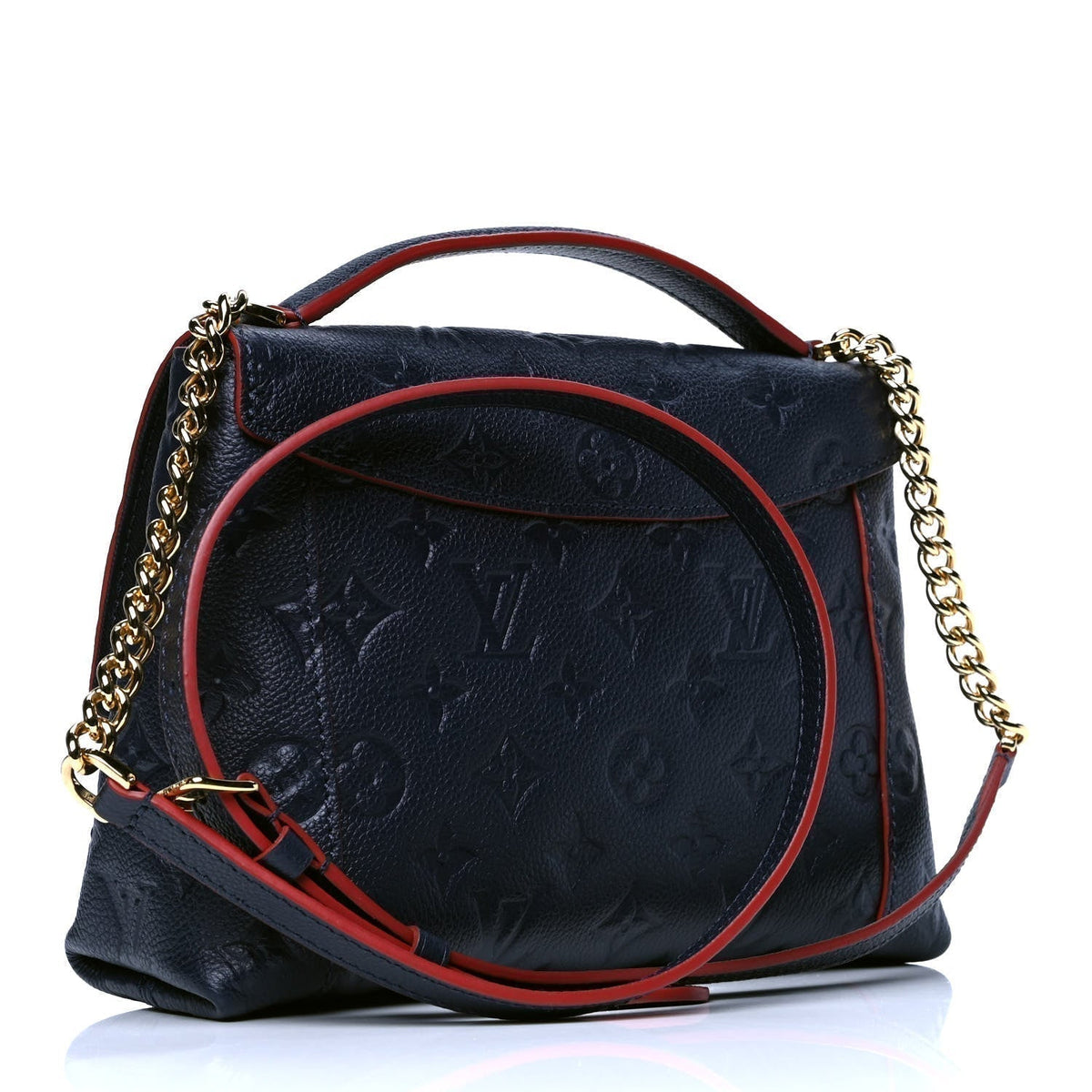 Empreinte Blanche BB Marine Rouge
