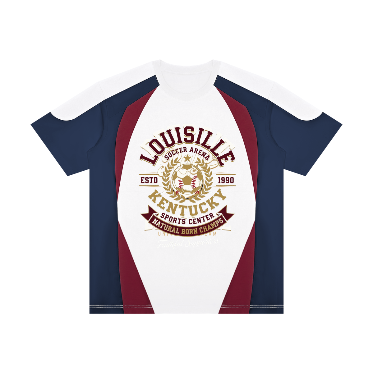 Unisex Raglan Colour Block T-Shirt