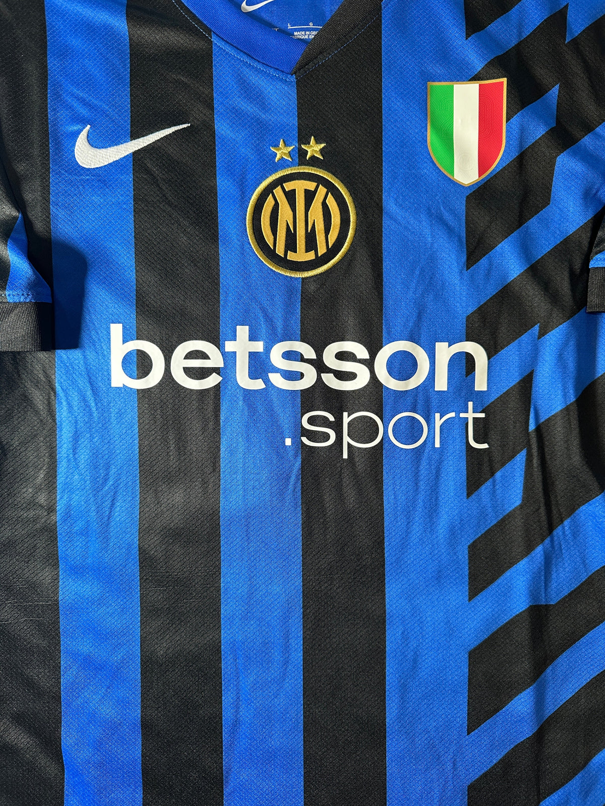 Inter Milan Lautaro Martinez #10 2024/25 Home Blue Soccer Jersey Men