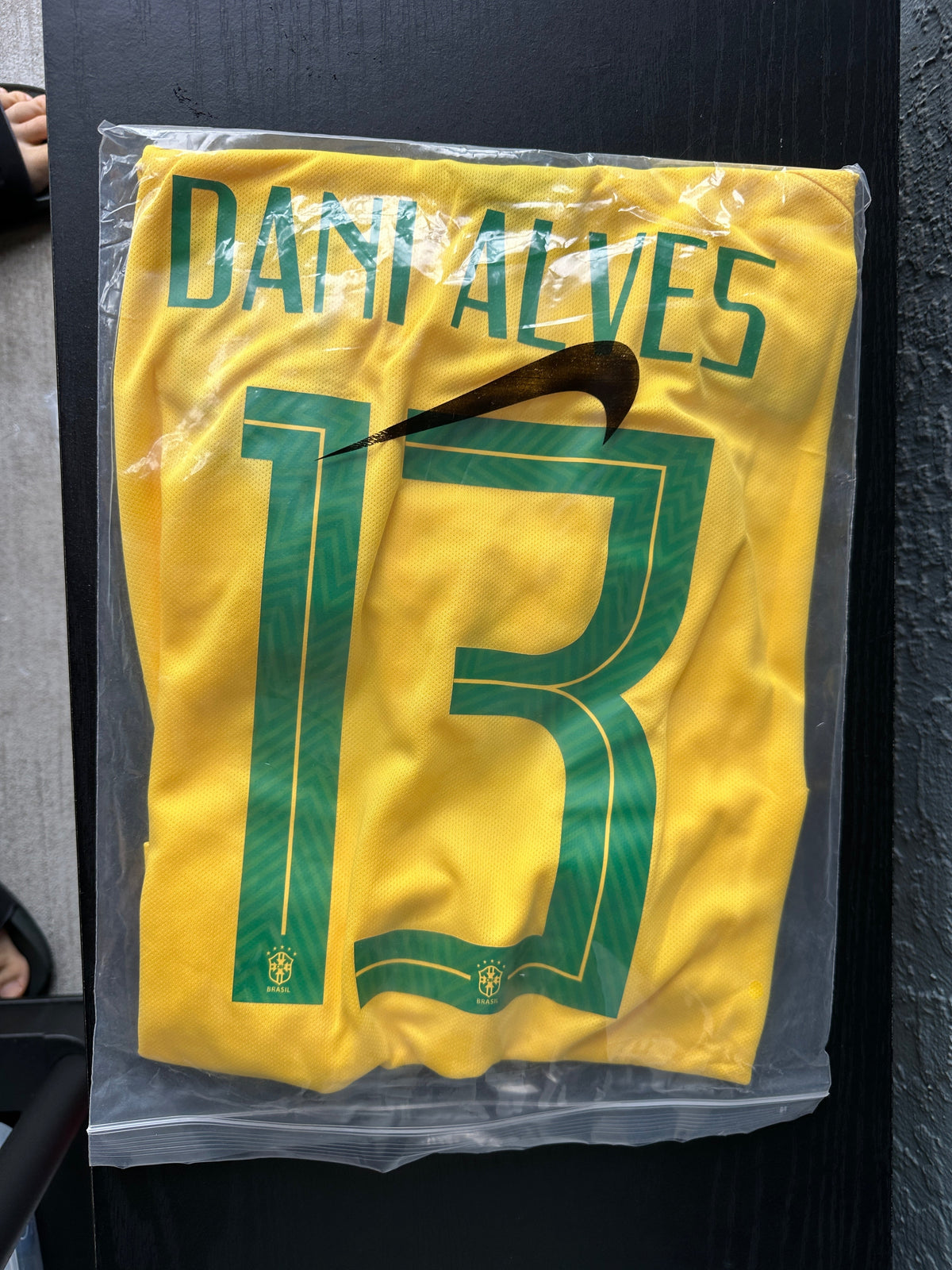 Brazil Dani Alves Jersey 2019 Final American Cup