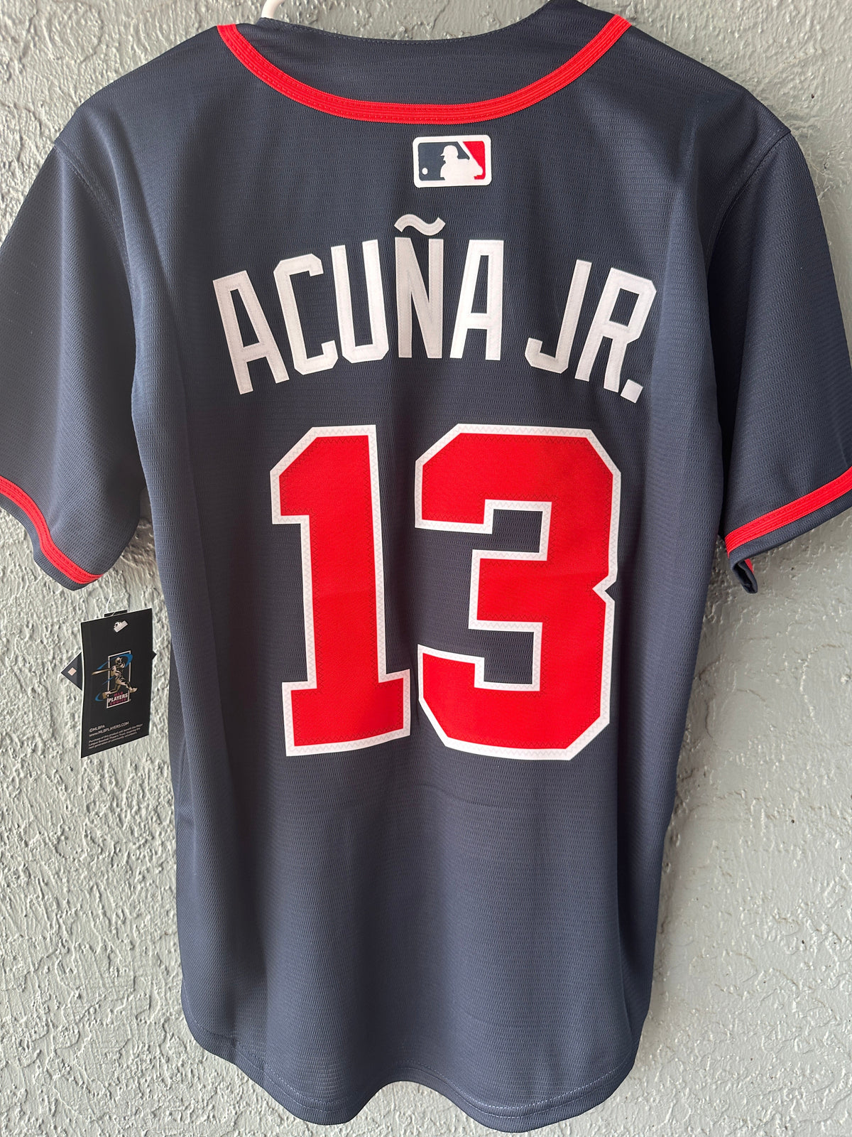 Atlanta Braves Acuña Jr Baseball Jersey 2025 Blue Men