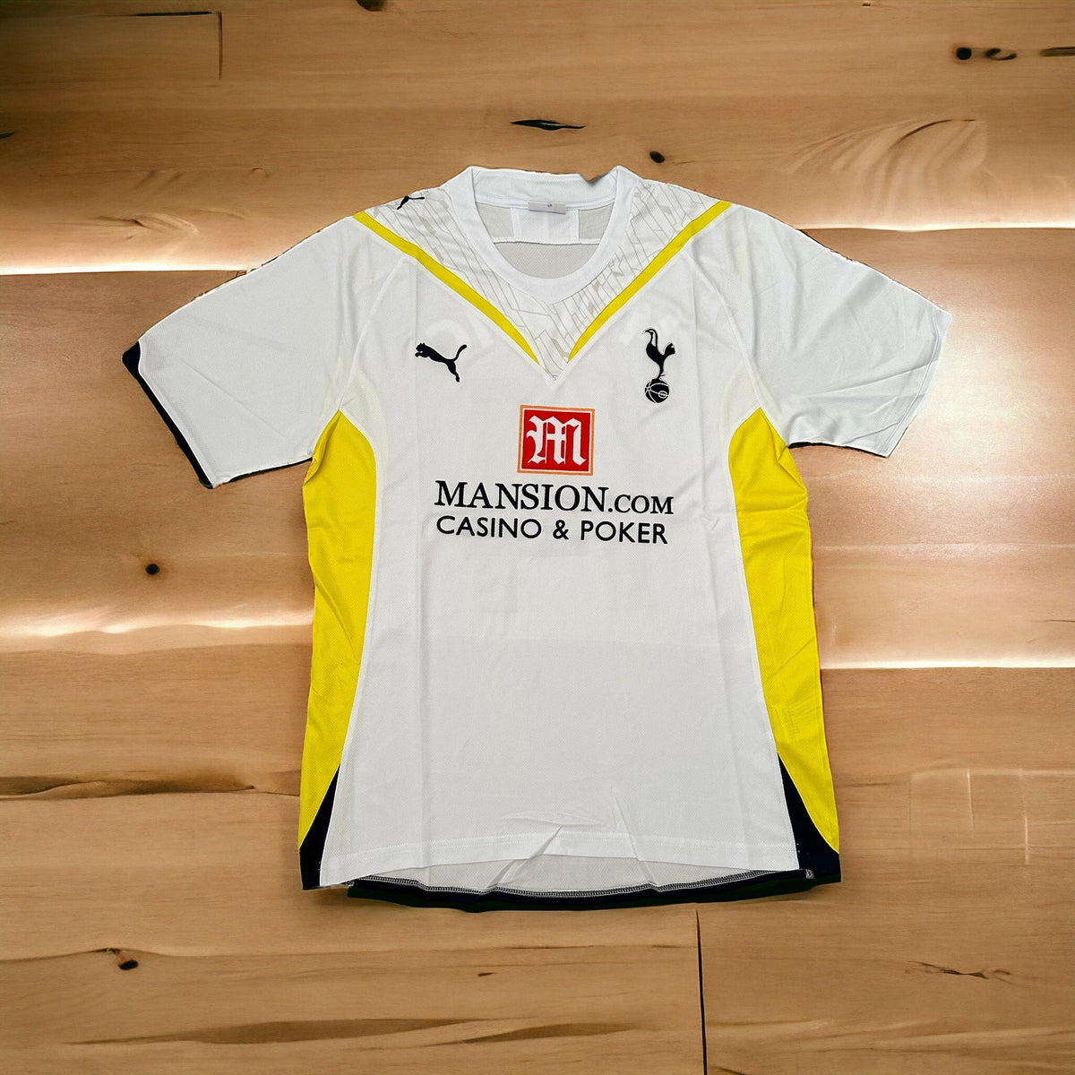 Tottenham Luka Modric #14 2009/10 Home White Retro Soccer Jersey Men