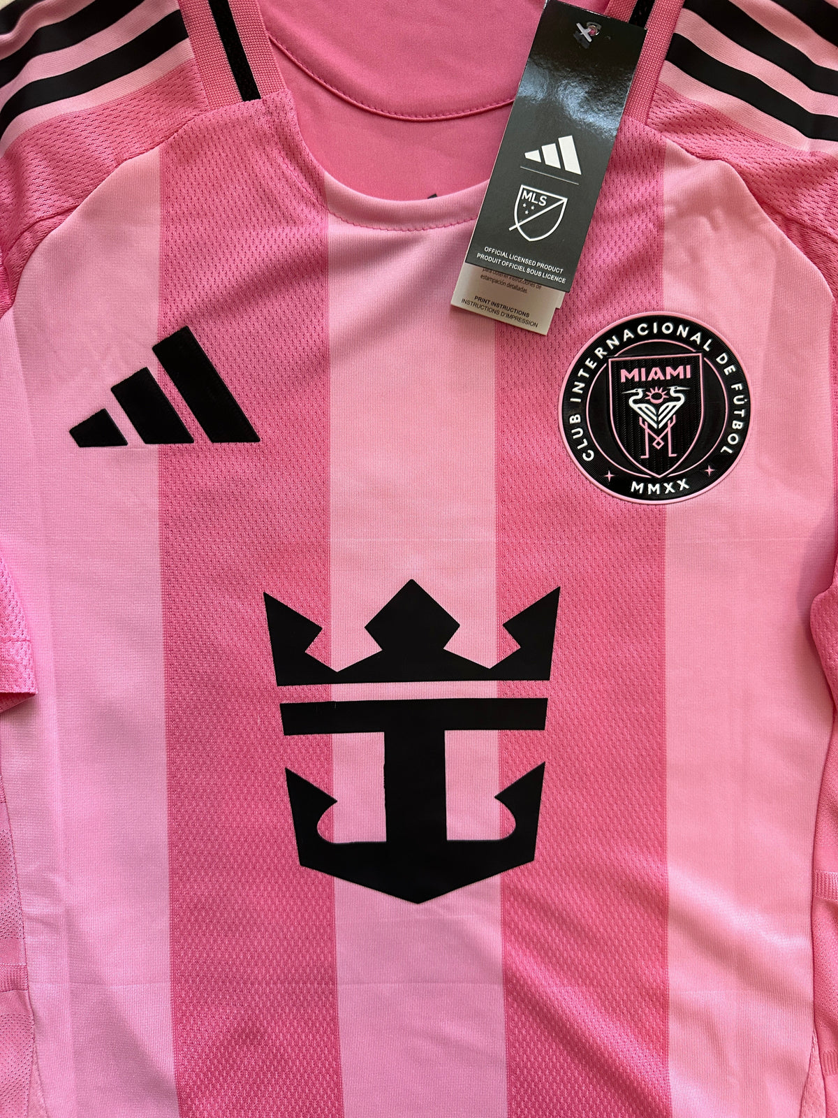 Inter Miami Messi #10 2025 Home Pink Soccer Jersey Men