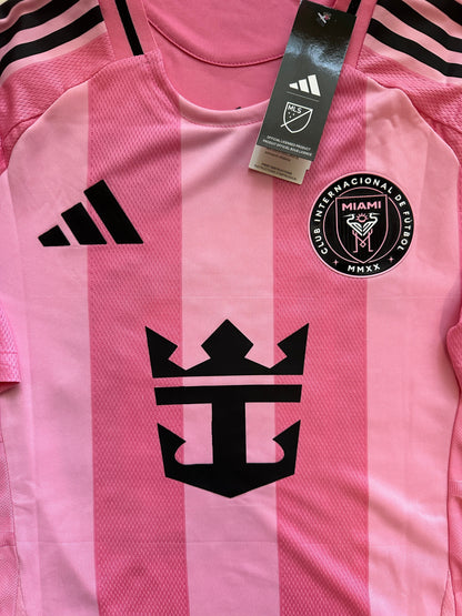 Inter Miami Messi #10 2025 Home Pink Soccer Jersey Men