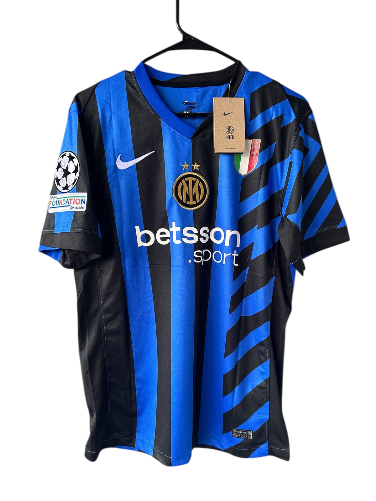 Inter Milan Lautaro Martinez #10 2024/25 Home Blue Soccer Jersey Men