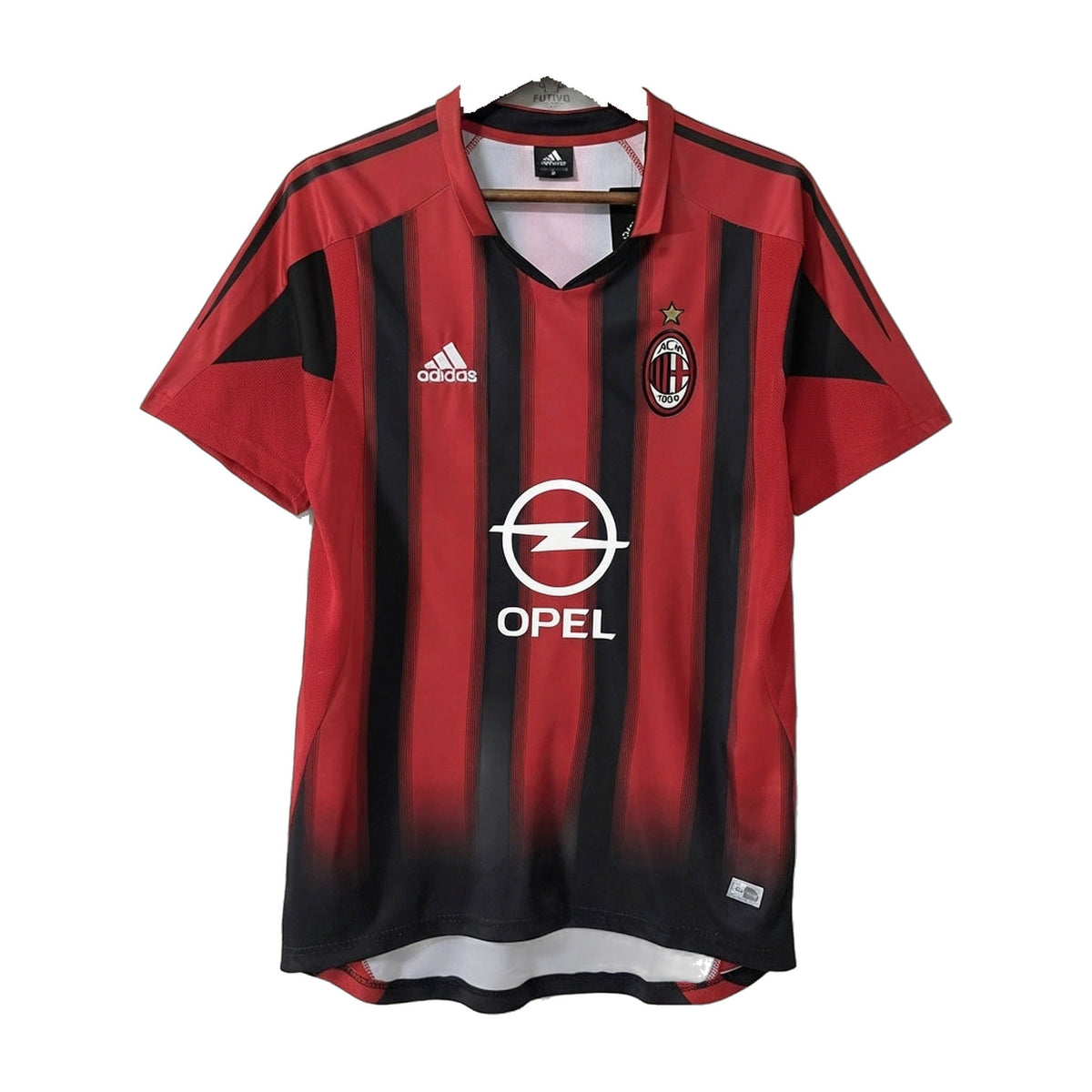 AC Milan 2004/05 Home Retro Soccer Jersey