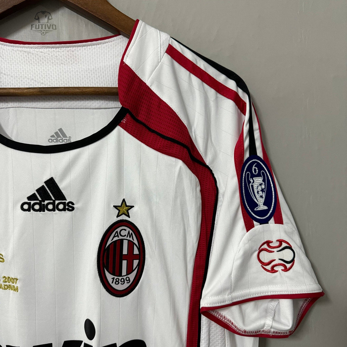 AC Milan 2006/07 Away (UCL Final) Retro Soccer Jersey
