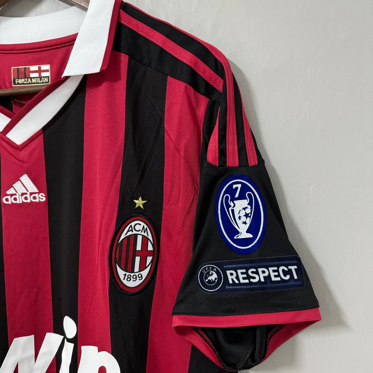 AC Milan 2009/10 Home Retro Soccer Jersey