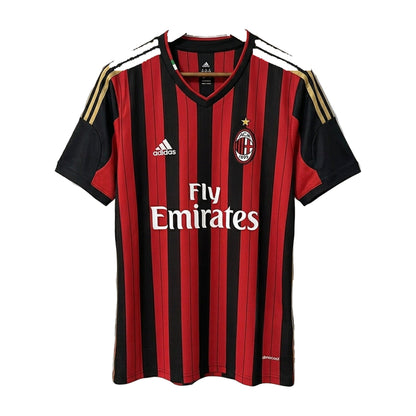 AC Milan 2013/14 Home Retro Soccer Jersey