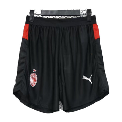 AC Milan 2025/26 Home Soccer Shorts – Player Edition