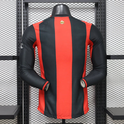 AC Milan 2026/27 Home Long-Sleeve Soccer Jersey – Player Edition