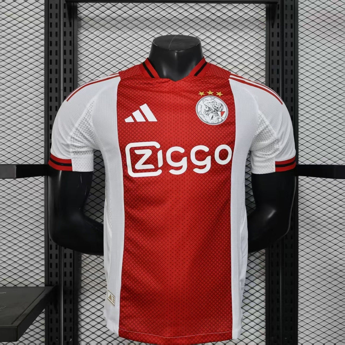 Ajax Amsterdam 2025/26 Home Soccer Jersey – Player Edition