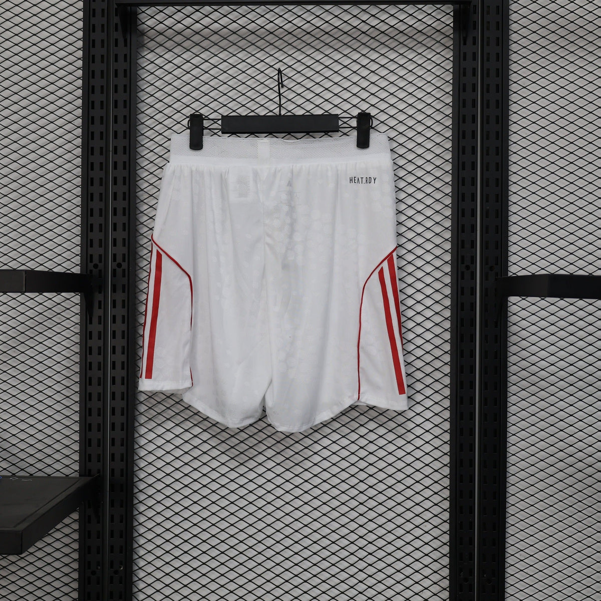 Ajax Amsterdam 2025/26 White Soccer Shorts – Player Edition