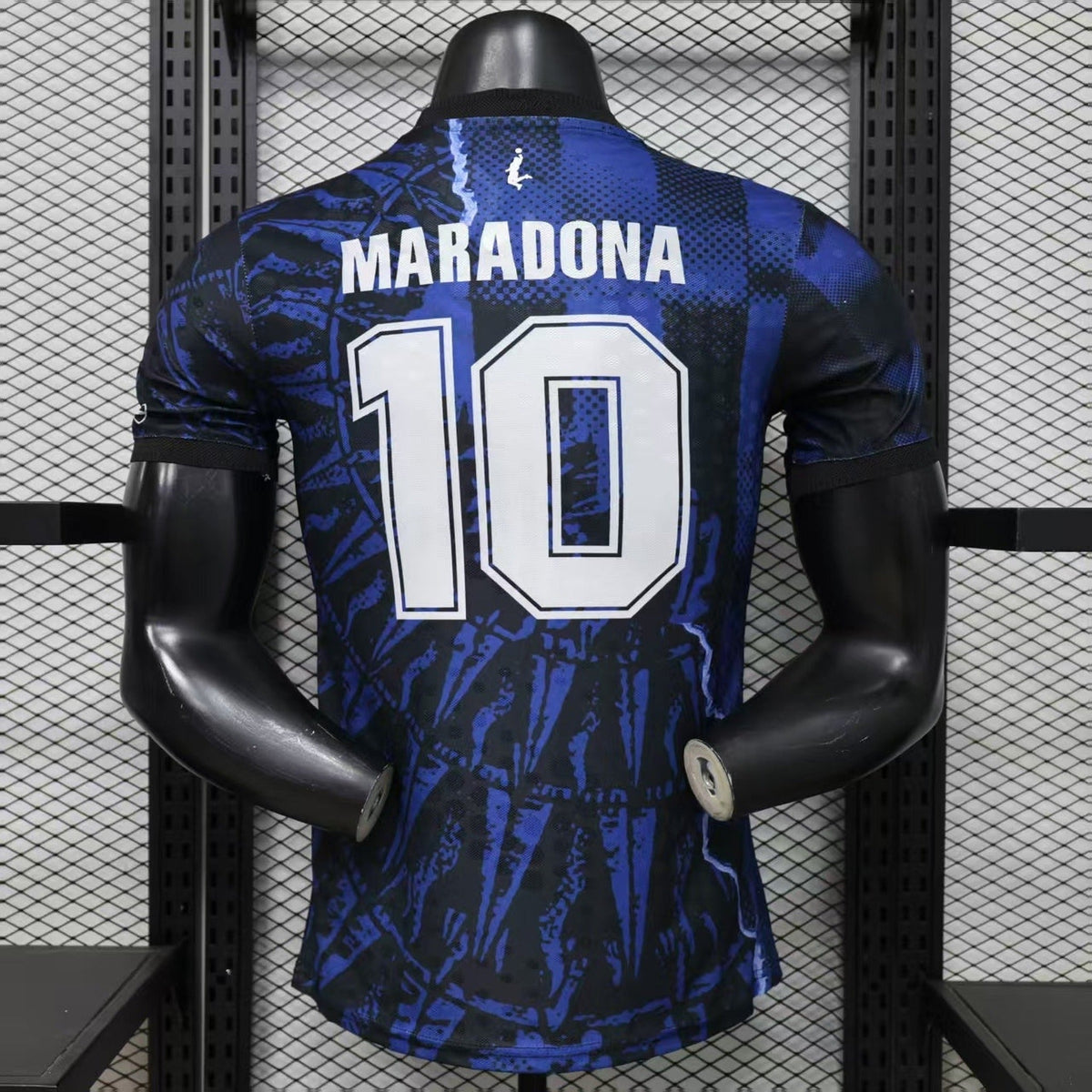 Argentina #10 Maradona Tribute Away Soccer Jersey – Player Edition