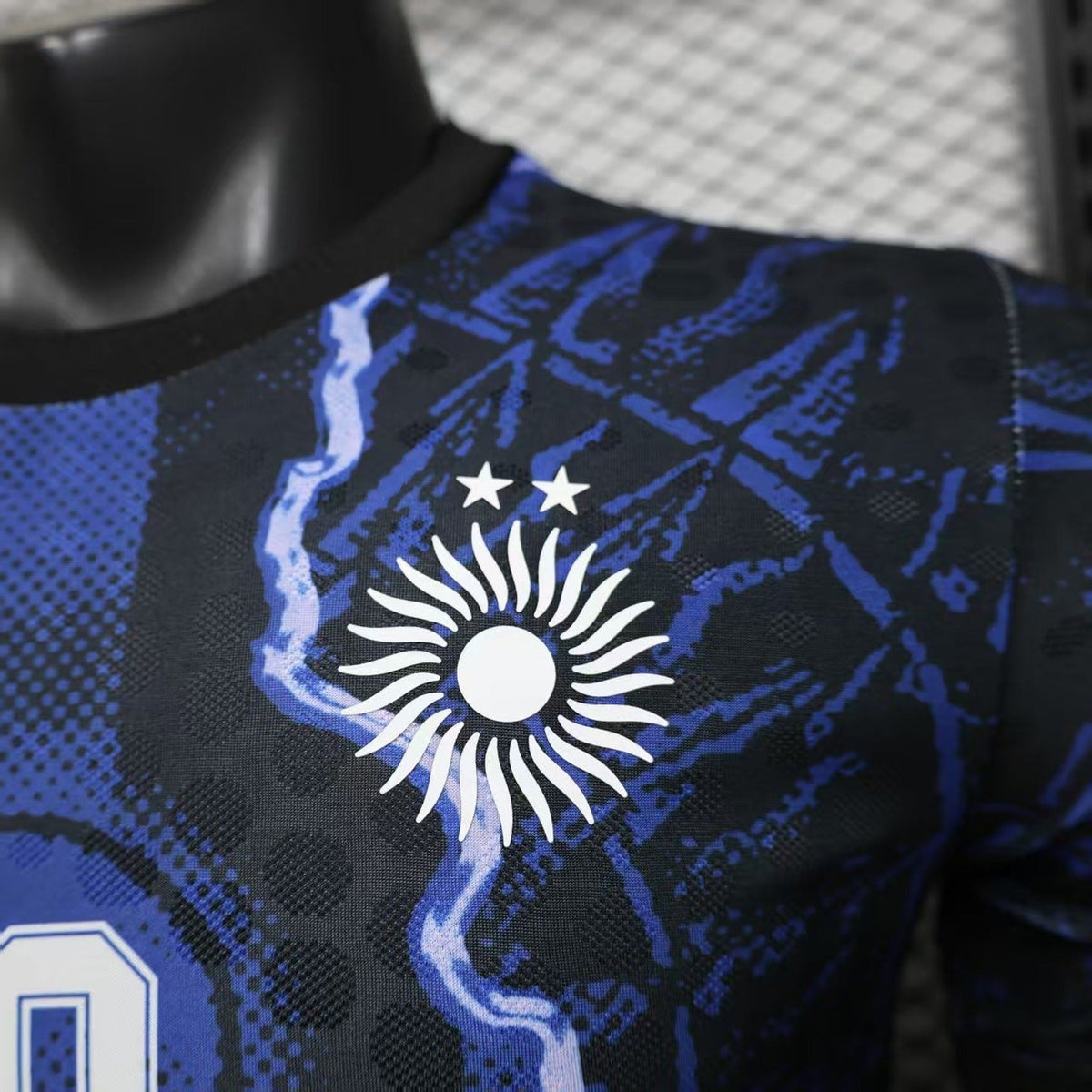 Argentina #10 Maradona Tribute Away Soccer Jersey – Player Edition