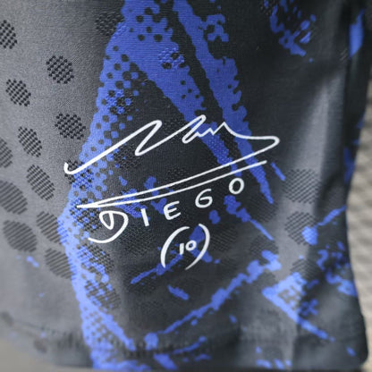 Argentina #10 Maradona Tribute Away Soccer Jersey – Player Edition