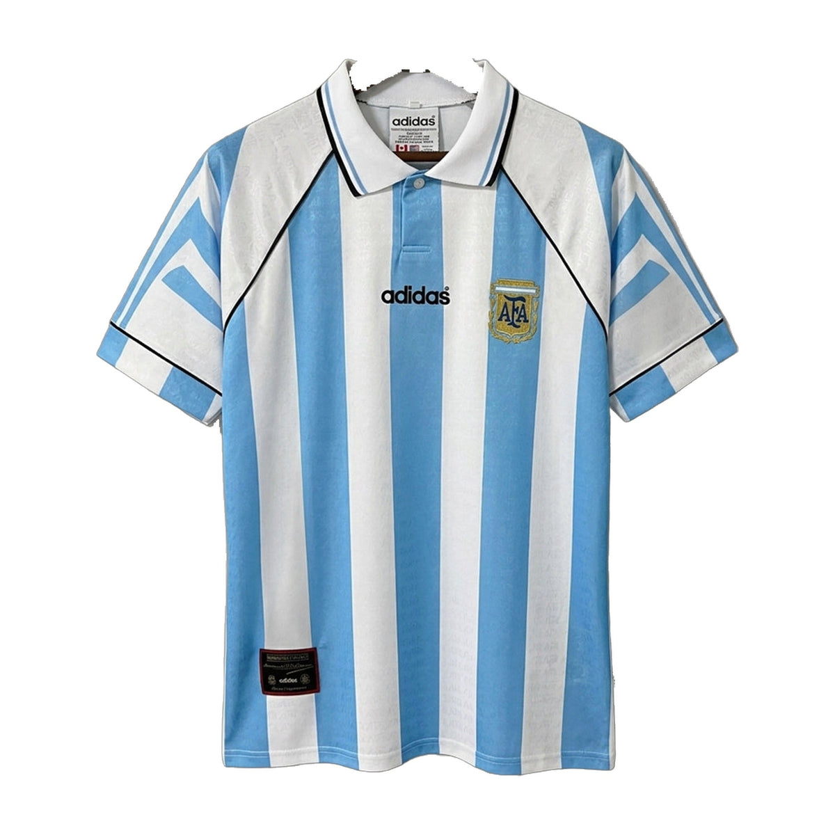 Argentina 1996/97 Home Retro Soccer Jersey