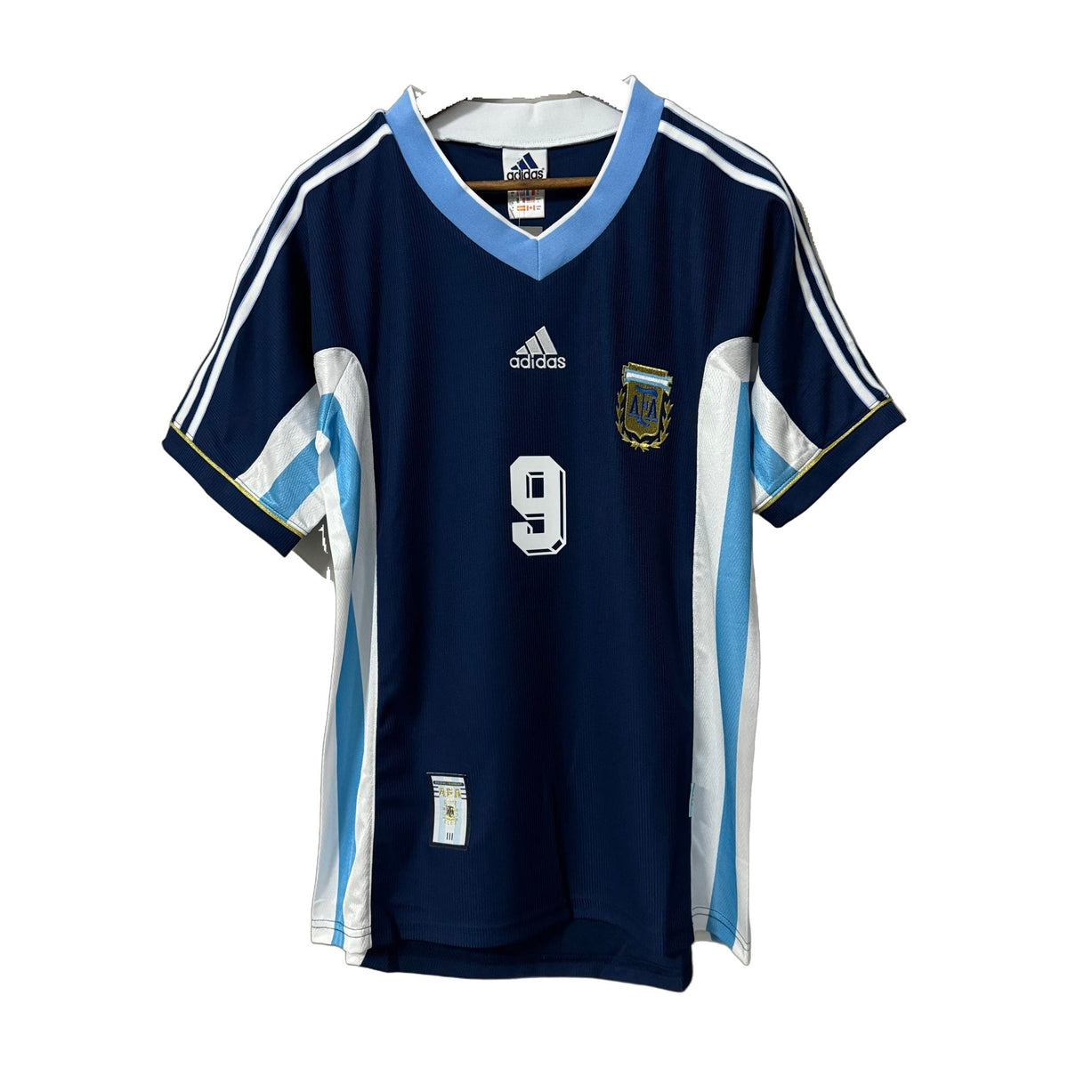 Argentina 1998 World Cup Away Retro Soccer Jersey