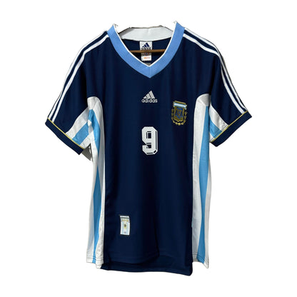 Argentina 1998 World Cup Away Retro Soccer Jersey