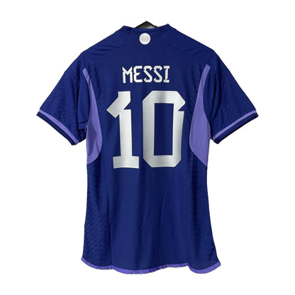 Argentina 2022 World Cup Away Soccer Jersey - Player Edition