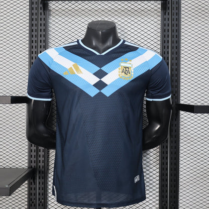 Argentina 2026/27 Special Edition Dark Blue Soccer Jersey – Player Edition